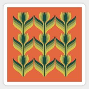 70s Tulips Sticker